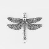 10pcs Large Dragonfly Charms Pendants Jewelry Necklace Making Findings