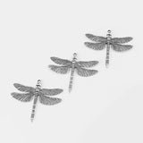 10pcs Large Dragonfly Charms Pendants Jewelry Necklace Making Findings