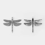 10pcs Large Dragonfly Charms Pendants Jewelry Necklace Making Findings