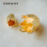 10pcs Large Flower Bead Caps 16/ 22mm, Tulip Floral Tassel Caps