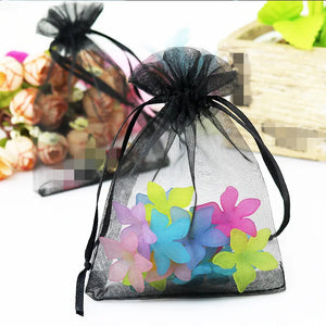 10pcs Large Organza Bag 9x12 10x15 13x18 15x20 17x23 20x30