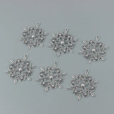 10 Large Snowflake Charms Pendant DIY Jewellery Finding 58x54.5mm
