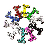 10pcs Letter Charms for Jewelry Making Accessories