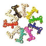 10pcs Letter Charms for Jewelry Making Accessories