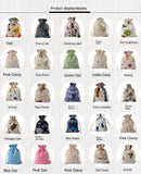 10pcs Linen Cotton Bag 10x14cm Drawstring Gift Bags Wedding Party