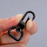10pcs Lobster Clasp Buckle Keychian Mini Carabiners Snap Hooks Keychains