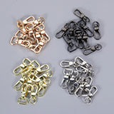 10pcs Lobster Clasp Buckle Keychian Mini Carabiners Snap Hooks Keychains
