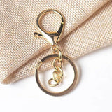 10pcs Lobster Clasps Swivel Trigger Snap Hooks Bag Keychain Waist Buckle