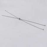 10pcs 1.8mm Stainless Adjustable Bolo Chain Necklace