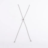 10pcs 1.8mm Stainless Adjustable Bolo Chain Necklace