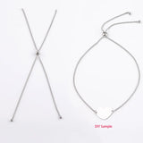 10pcs 1.8mm Stainless Adjustable Bolo Chain Necklace