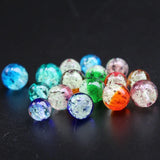 10pcs 10mm 12mm Lampwork Glass Beads Mix Colors for Jewelry Making