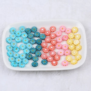 10pcs Colorful Daisy Shell Bead Accessory For DIY