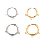 10pcs/Lot 316L Stainless Steel Earrings Hoop Base For DIY Jewelry