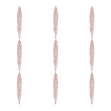 10pcs 5mm CZ Spacer Tube Beads Brass Pave Zirconia Jewelry Making