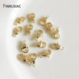 10pcs 75mm Extension Chain 14K Plated Brass Bulk Bracelet Tail Chains