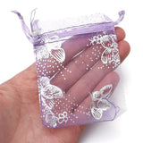 10pcs/Lot Colorful Organza Bag Butterfly Pounch Jewelry Packaging Bag