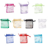 10pcs/Lot Colorful Organza Bag Butterfly Pounch Jewelry Packaging Bag