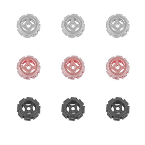 10pcs 8mm CZ Spacer Round Beads Pave Cubic Zirconia DIY Charms Bracelet