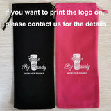 10pcs Long Size Drawstring Velvet Pouch Bag Gift Parfum Packaging Bags