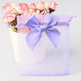 10pcs Organza Gift Bags Wedding Party Pouches Drawstring Packaging