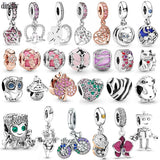 Autumn Leaves Frog Hedgehog Charm Pendant Owl Beads for Couple Charm Bracelets