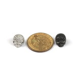 10pcs CZ Spacer Skull Beads Pave CZ Beads Jewelry DIY Charms Bracelet
