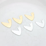 10pcs/Lot Brass Geometry Charms for Jewelry Making in Bulk