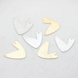 10pcs/Lot Brass Geometry Charms for Jewelry Making in Bulk