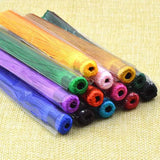 10pcs/Lot Colorful Burlap Jewelry Packaging Bags Wedding Drawstring Bag
