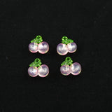 10pcs Cherry Charms DIY Jewelry Making Pendants
