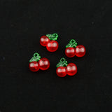 10pcs Cherry Charms DIY Jewelry Making Pendants