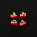 10pcs Cherry Charms DIY Jewelry Making Pendants