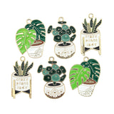 10pcs/Lot Cactus Charm for DIY Jewelry Making