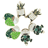 10pcs/Lot Cactus Charm for DIY Jewelry Making