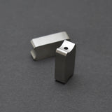 10pcs Engraved Logo Stainless Steel Space Bead for Bracelet DIY Jewelry