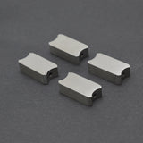 10pcs Engraved Logo Stainless Steel Space Bead for Bracelet DIY Jewelry