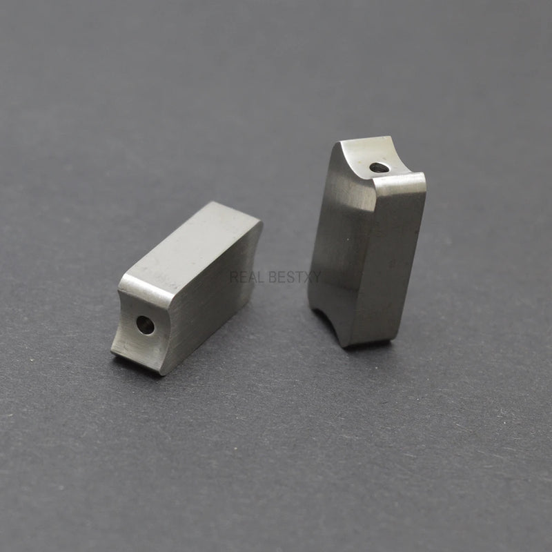 10pcs Engraved Logo Stainless Steel Space Bead for Bracelet DIY Jewelry