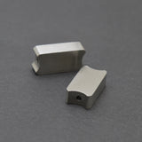 10pcs Engraved Logo Stainless Steel Space Bead for Bracelet DIY Jewelry