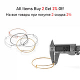 10pcs Adjustable Wire Bangle Bracelets for DIY Jewelry Making