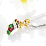 10pcs Enamel Socks Charms for DIY Jewelry Making