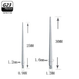 10pcs G23 Titanium Puncture Needle Guide Belly Lip Ear Eyebrow Tools