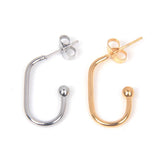 10pcs Stainless Steel Earrings Hooks Hypoallergenic DIY Jewelry Making