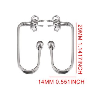 10pcs Gold Stainless Steel Hypoallergenic Earring Hooks DIY Jewelry Making