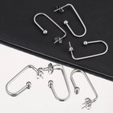 10pcs Gold Stainless Steel Hypoallergenic Earring Hooks DIY Jewelry Making