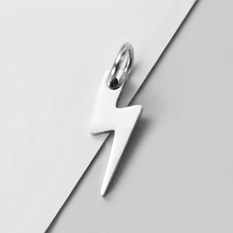10pcs Lightning Charm for Necklace Bracelet Jewelry