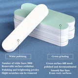 10pcs Jewelry Polishing Tools Silver Burnishing Buffing Pad
