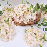 10pcs Colorful Silk Hydrangea Flowers for Home Wedding DIY
