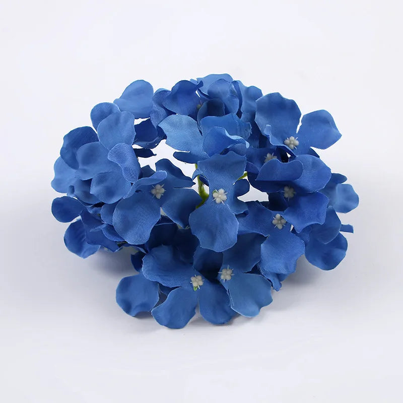 10pcs Colorful Silk Hydrangea Flowers for Home Wedding DIY