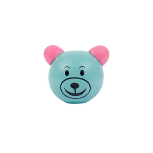 10pc Wooden Animal Bear Head Beads for DIY Pacifier Clip Necklace